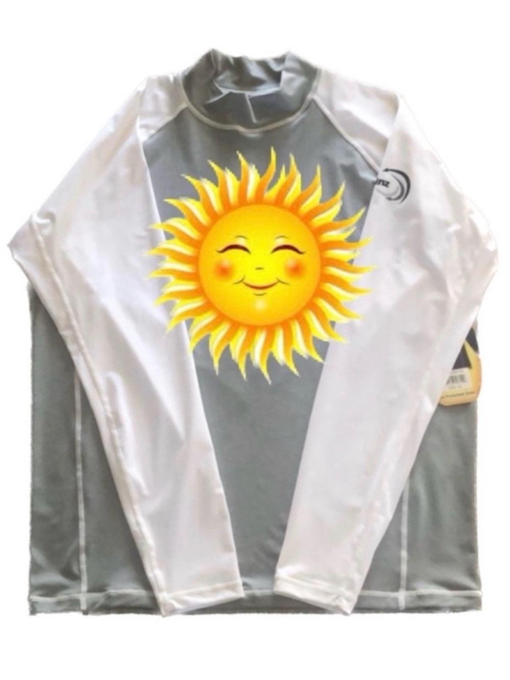 Sun‎ Protection Zone Long Sleeve Rash Guard Long Sleeves Swim Shirt  XL